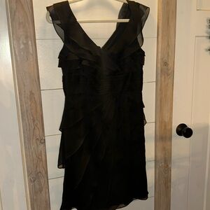 Black Adrianna Papell dress size 8P